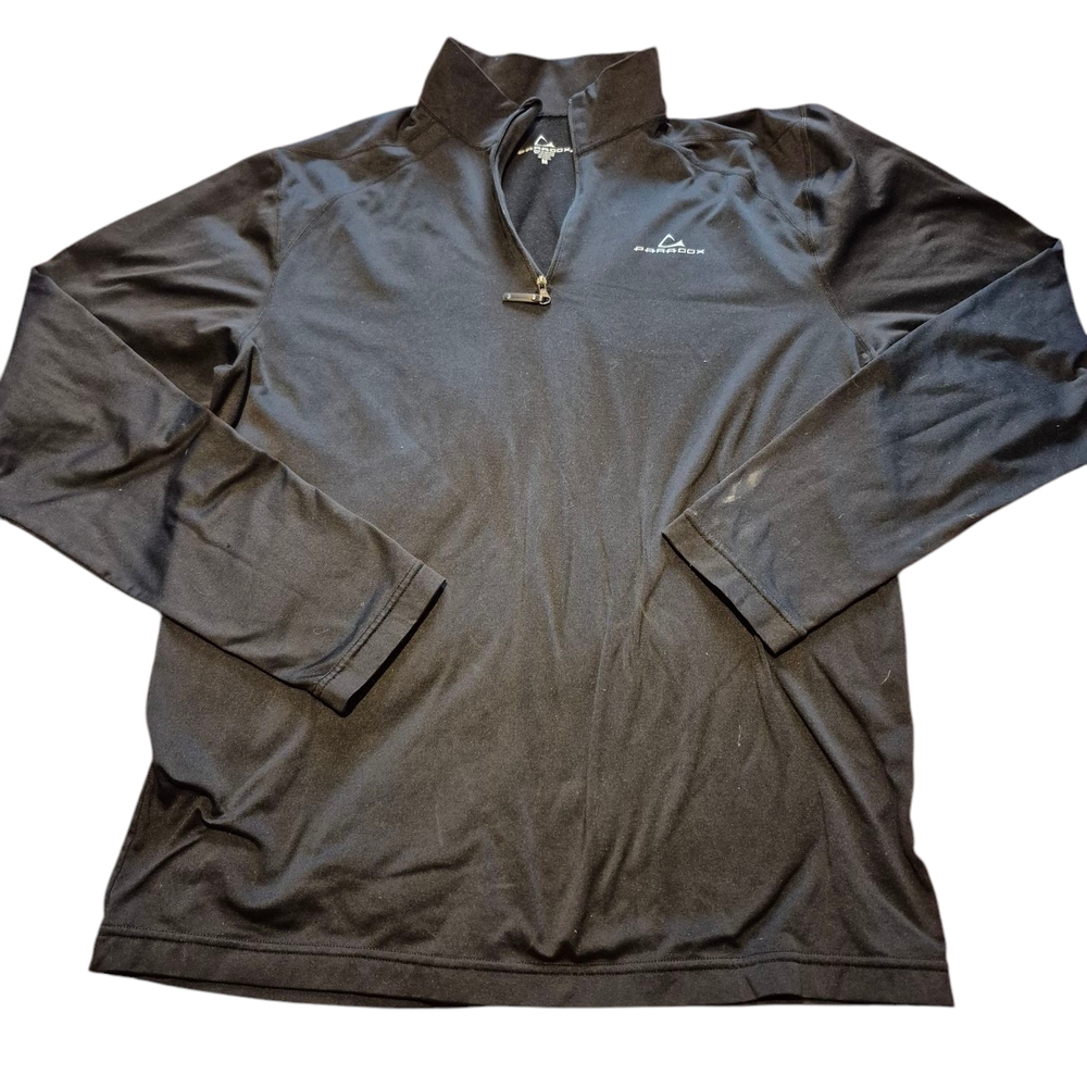 Paradox Black Quarter-Zip Pullover
